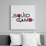 printfashion Squid Game - Logo - Vászonkép - Fehér (6638385)