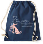 printfashion Tánc - Sportzsák, Tornazsák - Sötétkék (250157)