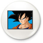 printfashion Dragon ball karakterek18 - Kitűző, hűtőmágnes - Fehér (12595769)