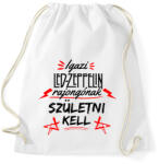 printfashion Led Zeppelin - Sportzsák, Tornazsák - Fehér (2686787)