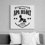 printfashion Minőségi apajelölt - Vászonkép - Fehér (6624146)