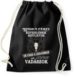 printfashion Vadásznak születni kell - Sportzsák, Tornazsák - Fekete (4770986)