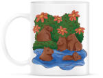 printfashion Capybarák - Bögre - Fehér (15682527)
