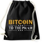 printfashion bitcoin 96 - Sportzsák, Tornazsák - Fekete (11785849)