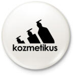 printfashion Kozmetikus - paródia - Kitűző, hűtőmágnes - Fehér (15868565)