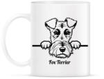 printfashion Fox Terrier - Bögre - Fehér (5118911)