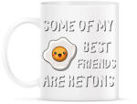 printfashion Some of my best friends are ketones - Bögre - Fehér (2468148)