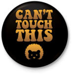 printfashion Can't touch this - sün - Kitűző, hűtőmágnes - Fekete (12544676)