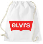printfashion elvis - Sportzsák, Tornazsák - Fehér (558820)