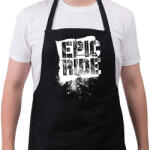 printfashion Epic Ride - fehér - Kötény - Fekete (4916385)