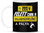 printfashion 220V Felett | Fehér - Bögre - Fekete (6094949)