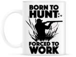 printfashion Vadásznak született - Bögre - Fehér (1824675)