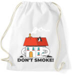 printfashion Don't smoke - Sportzsák, Tornazsák - Fehér (4046799)