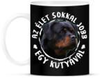 printfashion Rottweiler - Bögre - Fekete (5438245)