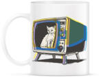 printfashion Retro TV - Bögre - Fehér (13877744)