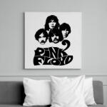 printfashion pink floyd bw - Vászonkép - Fehér (15971723)
