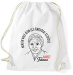 printfashion Harriet Tubman idézet - Sportzsák, Tornazsák - Fehér (8537545)