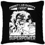 printfashion Forget lab safety - Párnahuzat, Díszpárnahuzat - Fekete (11946092)