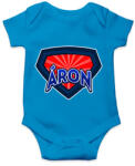 printfashion ÁRON - Baba Body - Azúrkék (9967370)