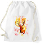 printfashion ABSTRACT DEER - Sportzsák, Tornazsák - Fehér (2121452)
