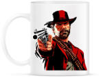 printfashion red dead redemption 2 - Bögre - Fehér (2395181)