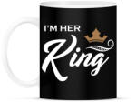 printfashion I'M HER KING - Bögre - Fekete (1156870)