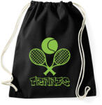 printfashion tennis - Sportzsák, Tornazsák - Fekete (5212384)