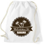 printfashion Welcome Bahama - Sportzsák, Tornazsák - Fehér (10857207)