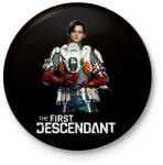 printfashion The First Descendant Yujin - Kitűző, hűtőmágnes - Fekete (16267467)