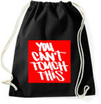 printfashion You can't touch this - Sportzsák, Tornazsák - Fekete (2589540)
