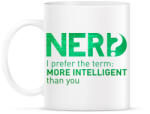 printfashion Nerd - Bögre - Fehér (791036)
