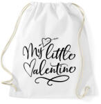 printfashion My Little Valentine - Sportzsák, Tornazsák - Fehér (2200922)