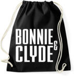 printfashion Bonnie és Clyde - Sportzsák, Tornazsák - Fekete (2194680)