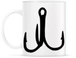 printfashion triple fishing hooks - Bögre - Fehér (4068072)