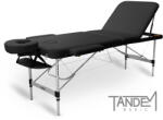 TANDEM Masa de masaj pliabila TANDEM De bază ALU-3 Culoare: negru
