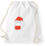 printfashion Karácsonyi borozás - Sportzsák, Tornazsák - Fehér (15163285)