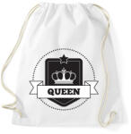 printfashion Queen - Sportzsák, Tornazsák - Fehér (2192106)