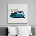 printfashion russian vintage style - Vászonkép - Fehér (6636481)