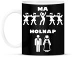 printfashion ma - holnap - Bögre - Fekete (1730922)