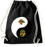 printfashion Dojo yin-yang - Sportzsák, Tornazsák - Fekete (11777611)