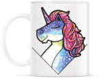 printfashion Unikornis vízfesték - Bögre - Fehér (1495888)