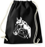 printfashion Horse - Sportzsák, Tornazsák - Fekete (5632794)