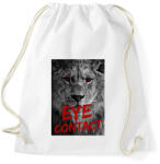 printfashion Szemkontaktus - Sportzsák, Tornazsák - Fehér (2950927)