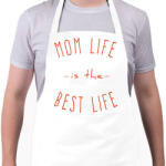 printfashion mom life - Kötény - Fehér (6975084)
