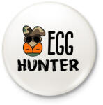 printfashion Egg hunter - Kitűző, hűtőmágnes - Fehér (15877477)