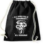 printfashion Légy Wednesday - Sportzsák, Tornazsák - Fekete (11611322)