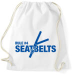 printfashion Zombieland: 4. szabály - Sportzsák, Tornazsák - Fehér (1934466)