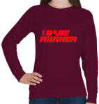 printfashion Babe Runner - Női pulóver - Bordó (2039971)