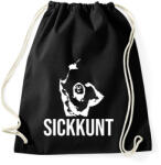 printfashion Zyzz - Sickkunt - Sportzsák, Tornazsák - Fekete (7210179)