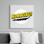 printfashion Mdmazing! - Vászonkép - Fehér (6637277)